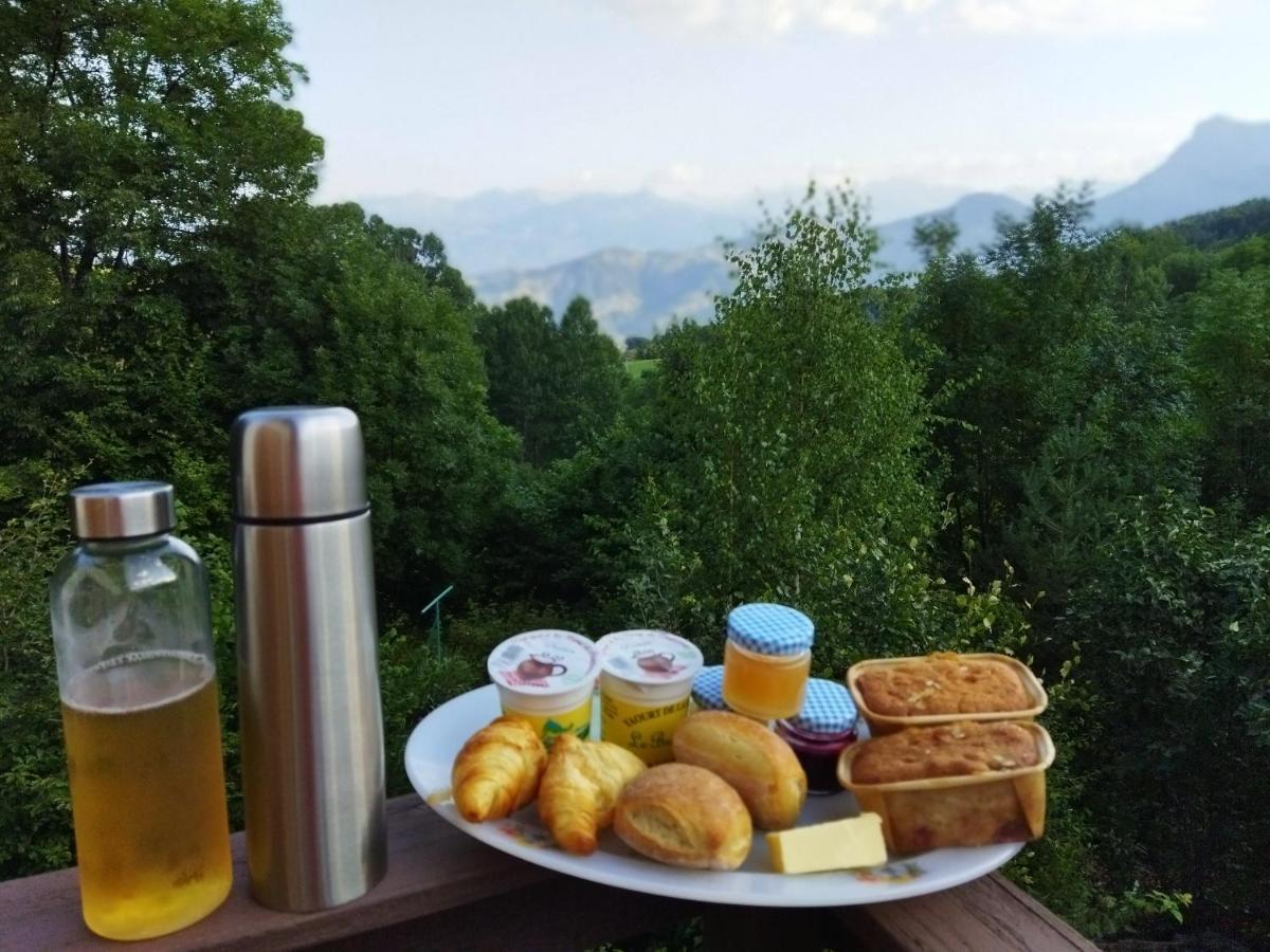 Gites Chalet Grand Cerf Montclar-Ubaye Eksteriør bilde