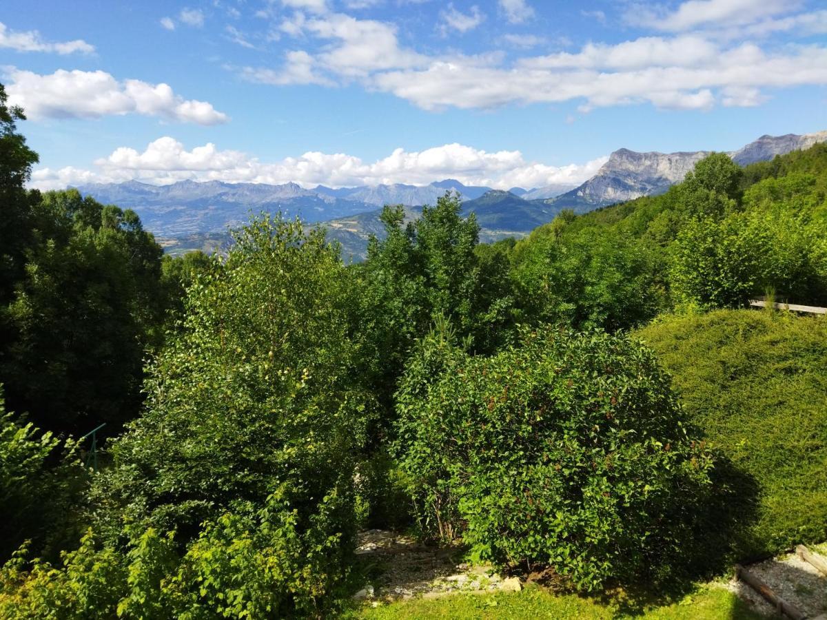 Gites Chalet Grand Cerf Montclar-Ubaye Eksteriør bilde